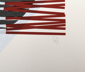 Ovalo Rojo Screenprint | Jesus Rafael Soto,{{product.type}}
