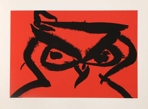 Owl Screenprint | Dorothy Heller,{{product.type}}