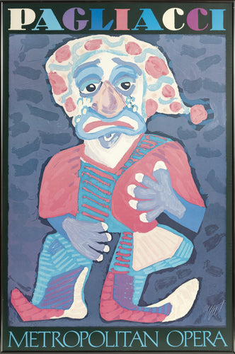 Pagliacci, Metropolian Opera Poster | Karel Appel,{{product.type}}