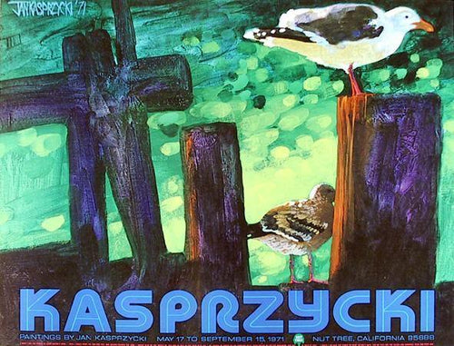 Paintings Exhibition, California Poster | Jan Kasprzycki,{{product.type}}
