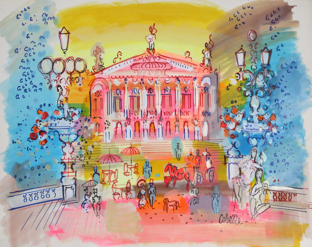 Palais Garnier Plaza 18 Acrylic | Charles Cobelle,{{product.type}}