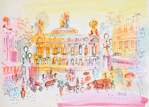 Palais Garnier Plaza 8 Acrylic | Charles Cobelle,{{product.type}}