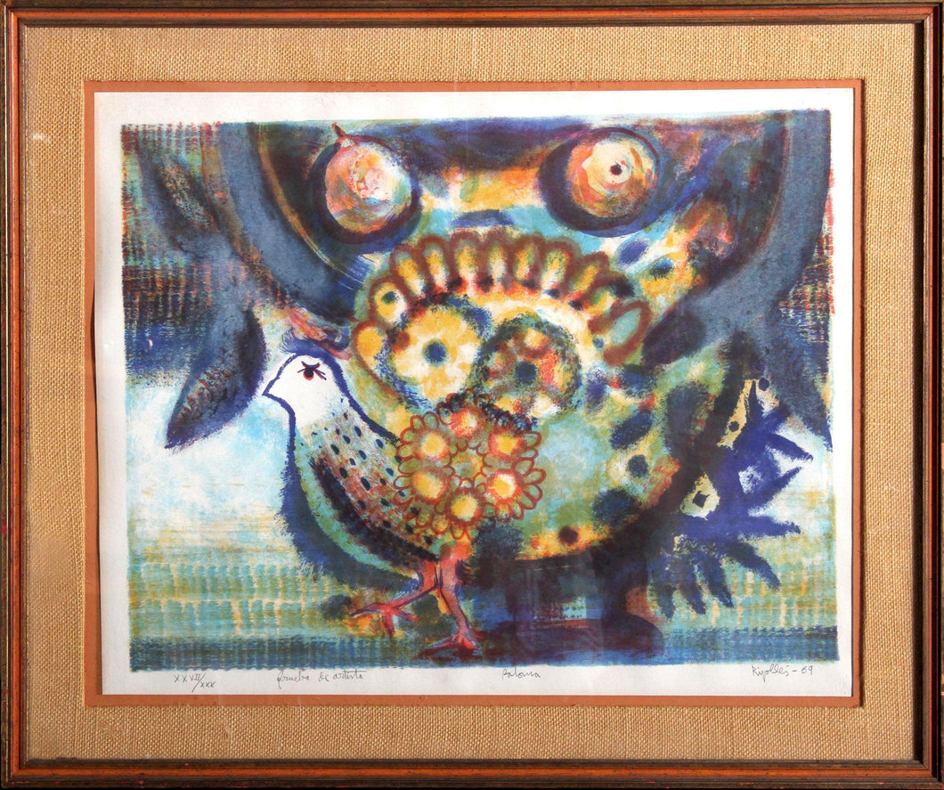 Paloma Lithograph | Juan Garcia Ripolles,{{product.type}}