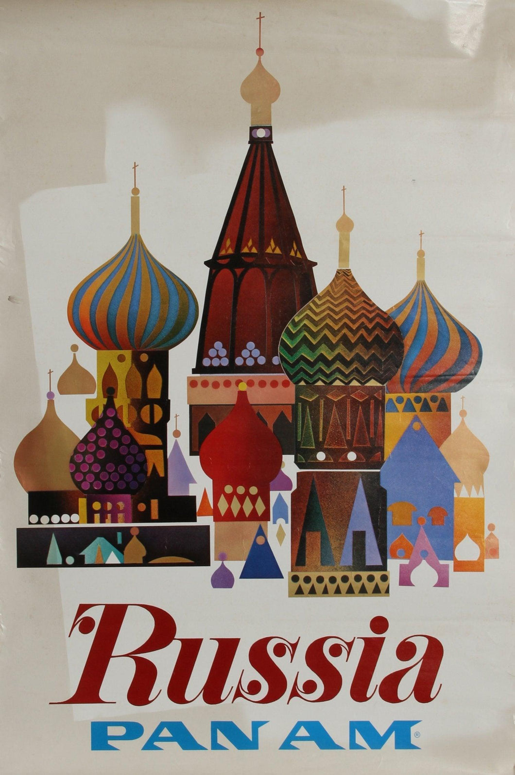 Pan-Am - Russia Poster | Travel Poster,{{product.type}}