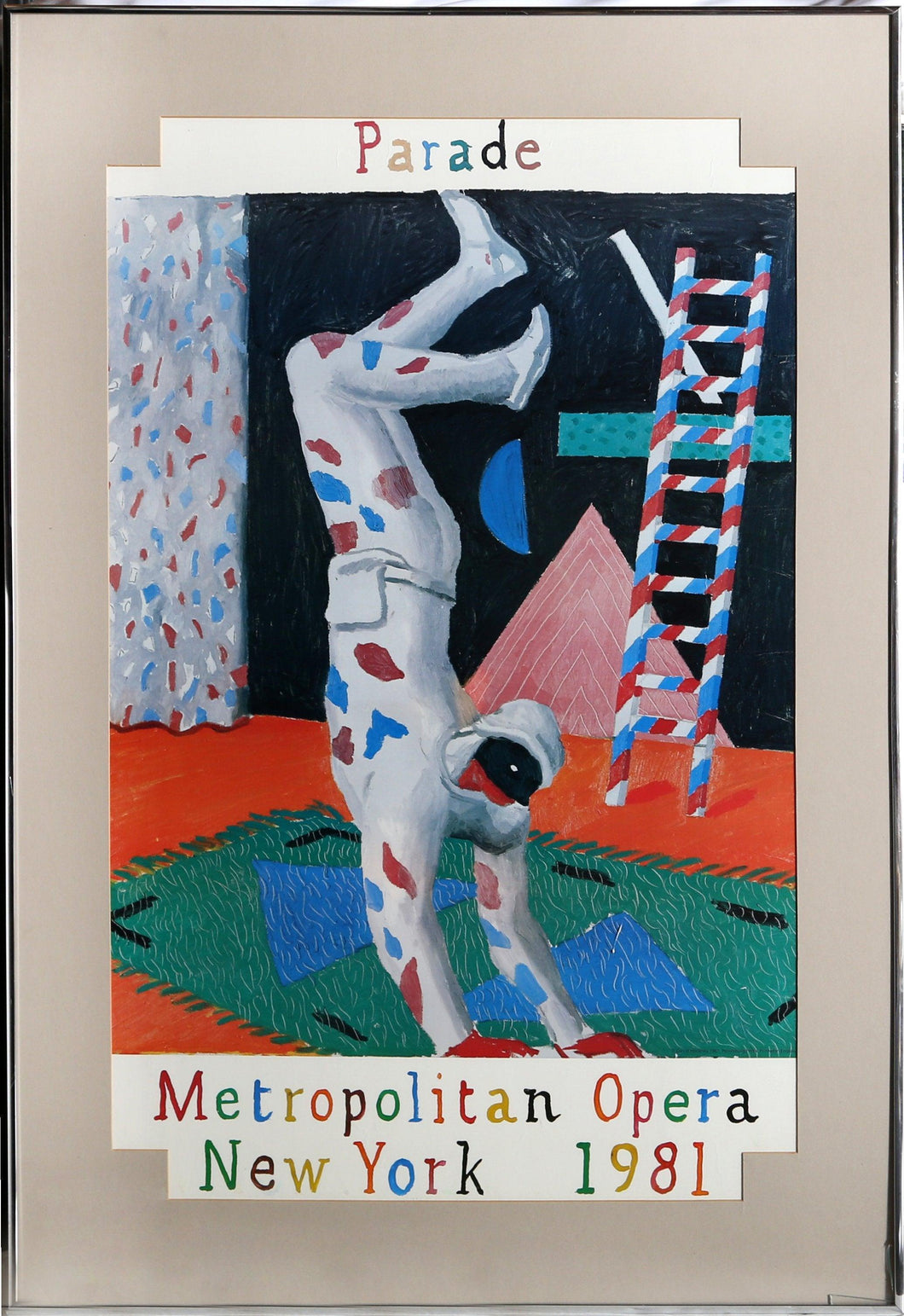 Parade, Metropolitan Opera Poster | David Hockney,{{product.type}}