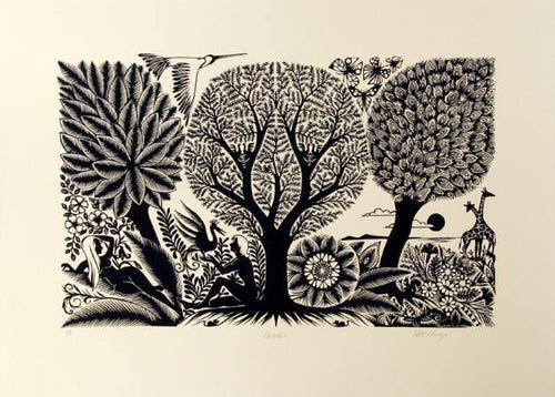 Paradise Screenprint | B.A.M. Schwyn,{{product.type}}