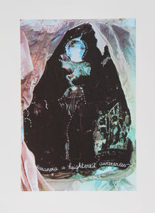 Paranoia Is Heightened Awareness Lithograph | Colette (aka Colette Justine),{{product.type}}