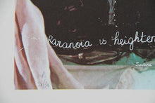 Paranoia Is Heightened Awareness Lithograph | Colette (aka Colette Justine),{{product.type}}