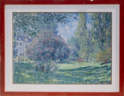 Parc Monteau Paris Poster | Claude Monet,{{product.type}}