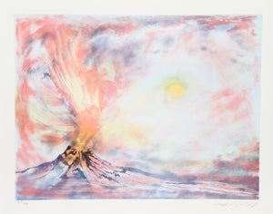Paricutin Lithograph | Lloyd Lozes Goff,{{product.type}}