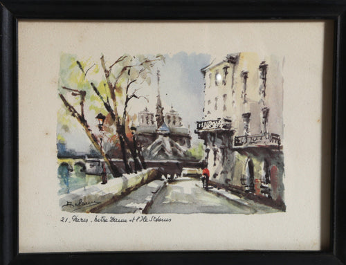 Paris 3 Poster | Unknown Artist,{{product.type}}