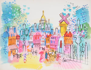 Paris Bar with Moulin Rouge Acrylic | Charles Cobelle,{{product.type}}
