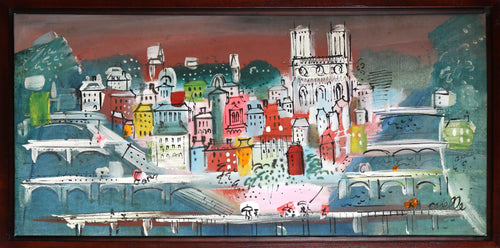Paris Bridges 3 Acrylic | Charles Cobelle,{{product.type}}