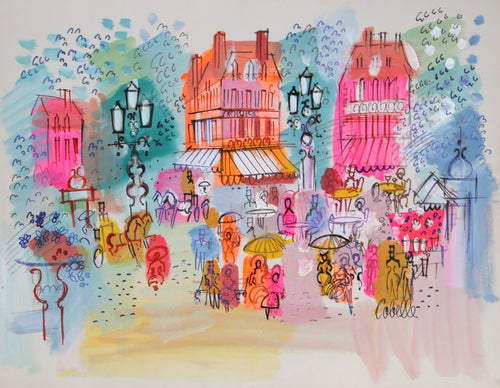 Paris City Skyline 1 Acrylic | Charles Cobelle,{{product.type}}