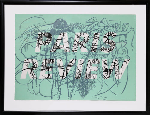Paris Review Screenprint | David Salle,{{product.type}}