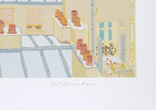 Paris Roofs Screenprint | Marion McClanahan,{{product.type}}