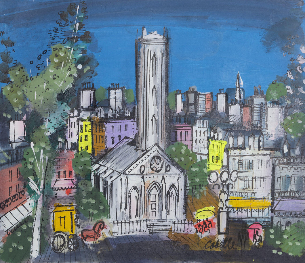 Parisian Church 2 acrylic | Charles Cobelle,{{product.type}}