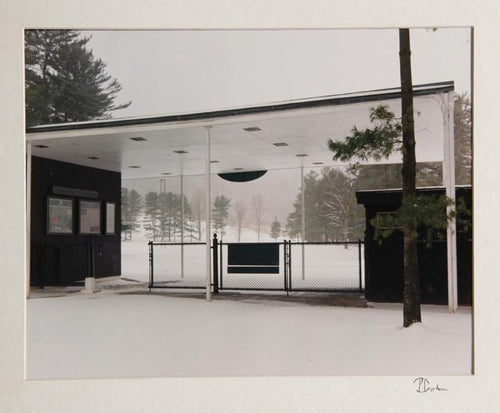 Park Entrance Black and White | Theodore Cohen,{{product.type}}