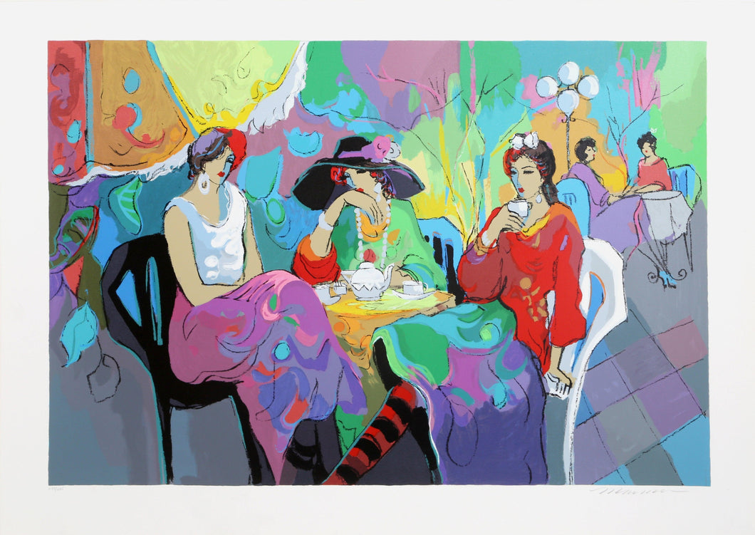 Park Garden Cafe Screenprint | Isaac Maimon,{{product.type}}