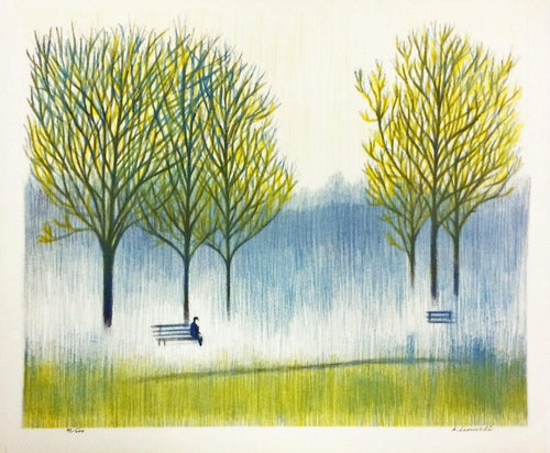 Park Lithograph | A. Leonardi,{{product.type}}