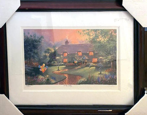 Party Cottage Screenprint | Andrew Warden,{{product.type}}