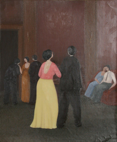 Party Scene Oil | Branko Bahunek,{{product.type}}