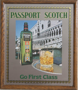 Passport Scotch - Go First Class Poster | Unknown Artist,{{product.type}}