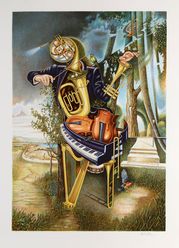 Pastoral Symphony Screenprint | Israel Rubinstein,{{product.type}}