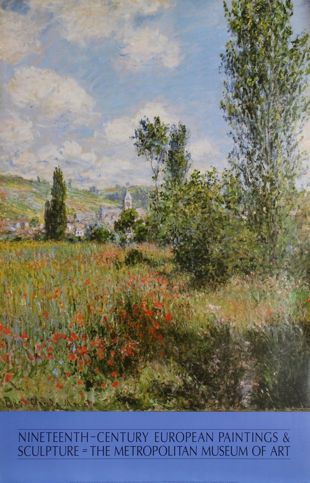 Path in the Saint-Martin Vetheuil Poster | Claude Monet,{{product.type}}