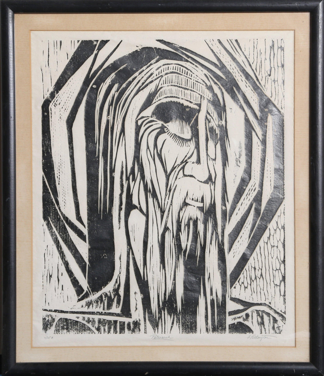 Patriarch Woodcut | Fred Pilkington,{{product.type}}