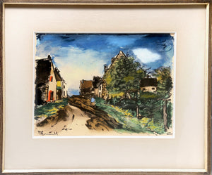 Paysage from Douze Contemporains Lithograph | Maurice Vlaminck,{{product.type}}