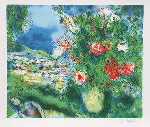 Paysage Poster | Marc Chagall,{{product.type}}