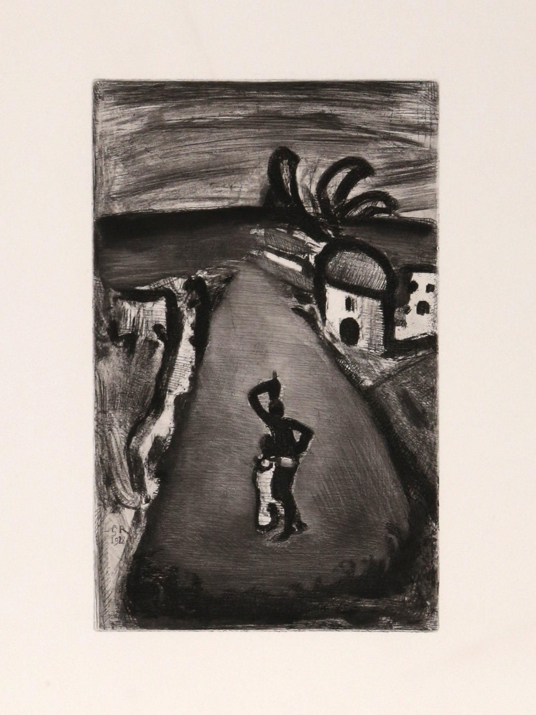 Paysage Tropical from Le Reincarnations du Pere Ubu Etching | Georges Rouault,{{product.type}}