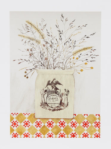 Peace & Plenty Lithograph | Mary Faulconer,{{product.type}}
