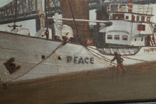 Peace Boat Under the Queensboro Bridge Oil | William Waithe,{{product.type}}
