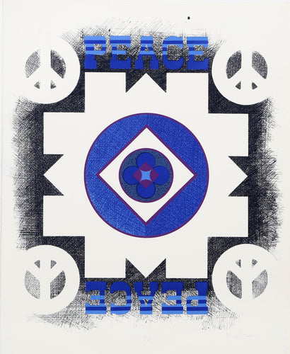 Peace from the Peace Portfolio Lithograph | George Earl Ortman,{{product.type}}