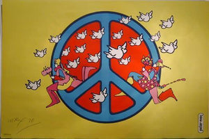 Peace Poster | Peter Max,{{product.type}}