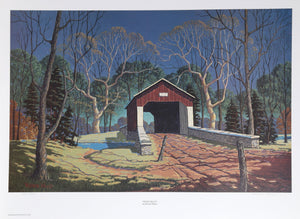 Peace Valley Lithograph | Vernon Wood,{{product.type}}