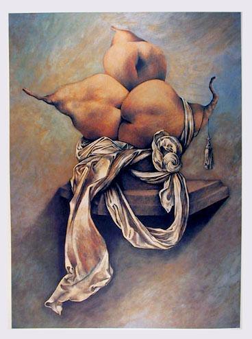 Pears Lithograph | Ari Harpaz,{{product.type}}