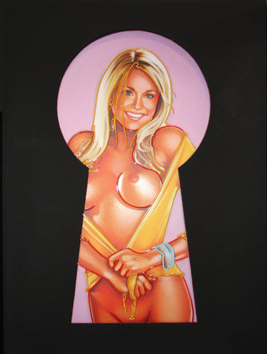 Peek a Boo #1 Mixed Media | Mel Ramos,{{product.type}}