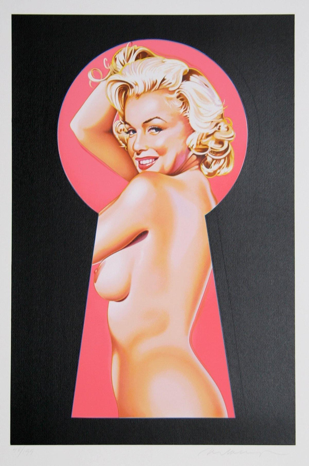 Peek a Boo Marilyn 1 Lithograph | Mel Ramos,{{product.type}}