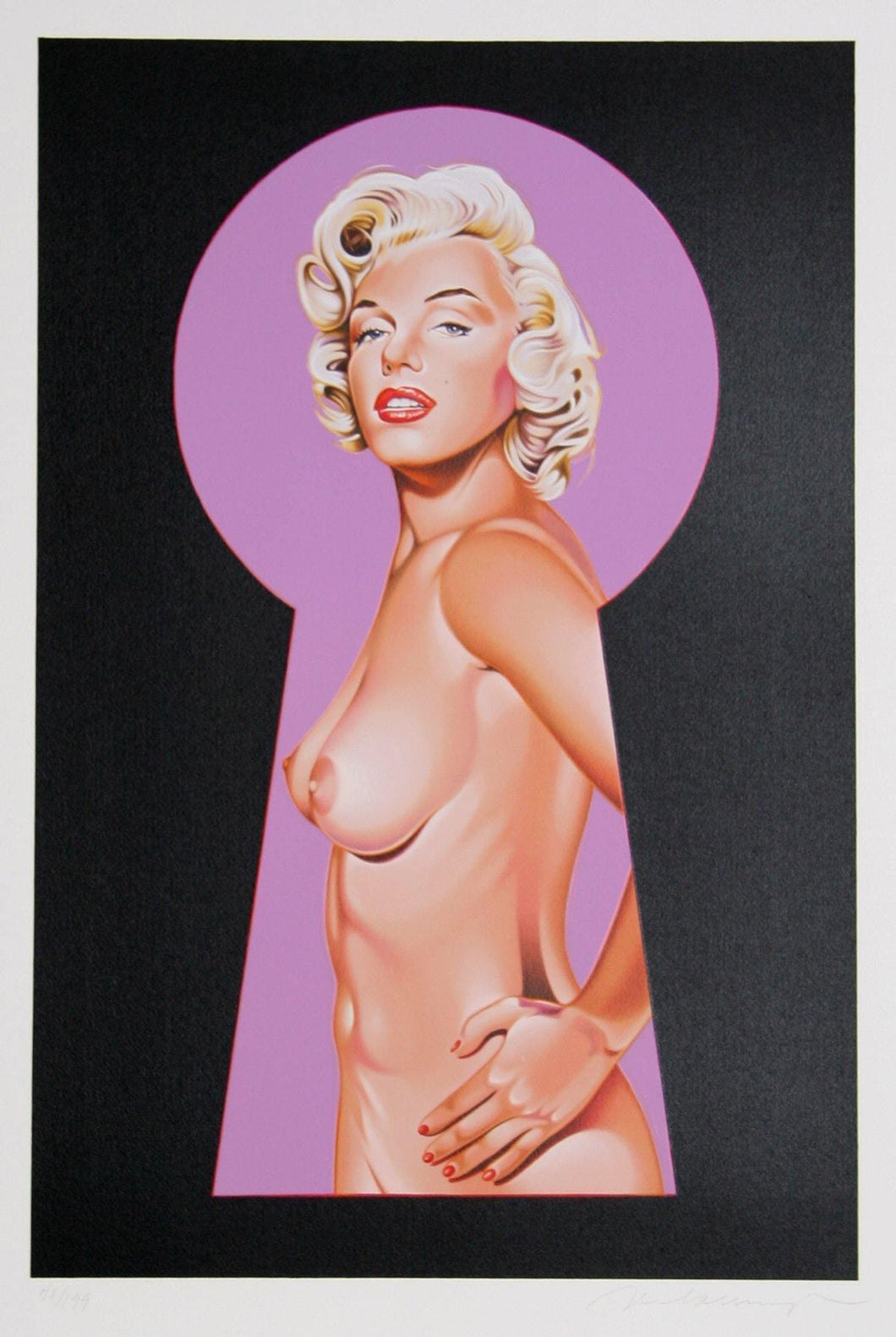 Peek a Boo Marilyn 2 Lithograph | Mel Ramos,{{product.type}}
