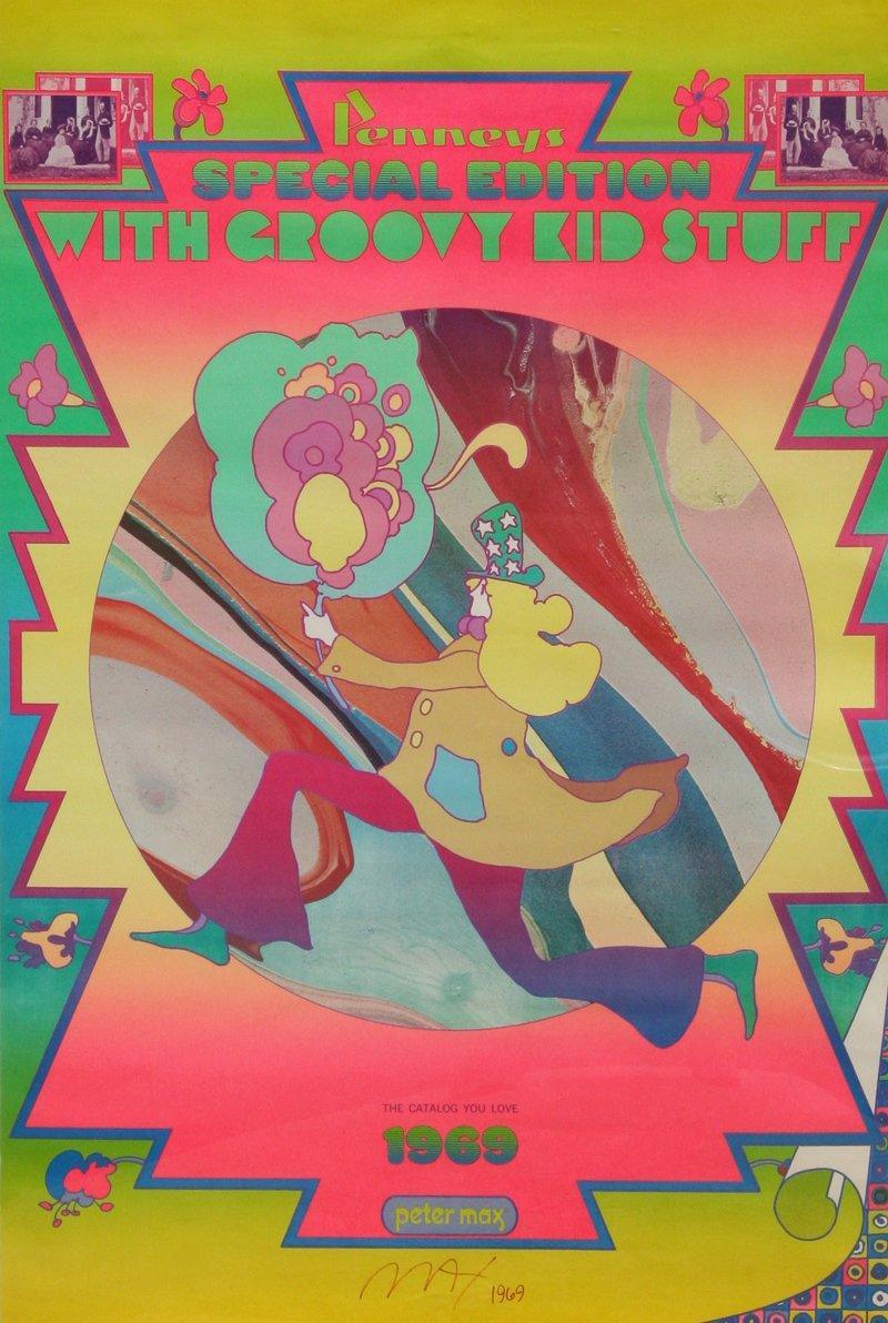 Penney's Special Edition Poster | Peter Max,{{product.type}}