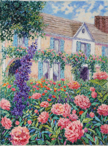 Peonies near Paris Oil | Diane Monet,{{product.type}}