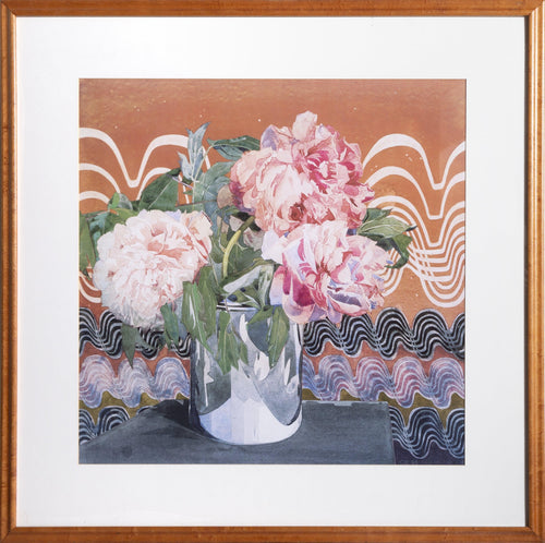 Peonies Poster | Charles Rennie Mackintosh,{{product.type}}