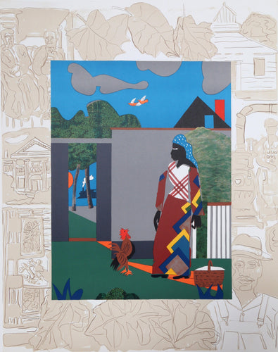 Pepper Jelly Lady Lithograph | Romare Bearden,{{product.type}}