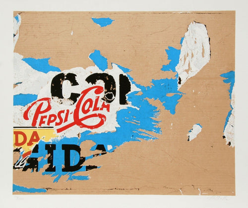 Pepsi Screenprint | Mimmo Rotella,{{product.type}}