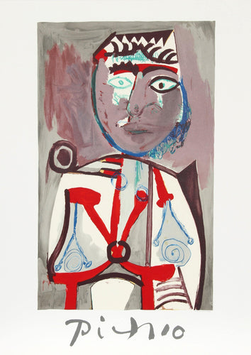 Personnage Lithograph | Pablo Picasso,{{product.type}}