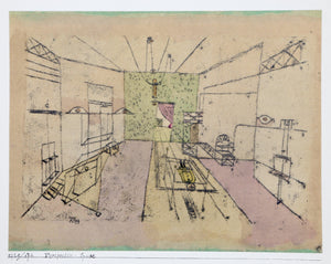 Perspektiv-Spuk (Fantasmagorie perspective) Etching | Paul Klee,{{product.type}}