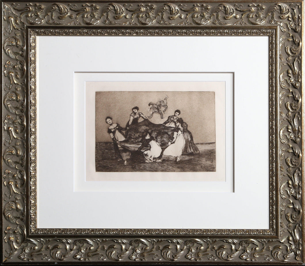 Pesa Mas Que un Burro Muerto from Los Disparates Etching | Francisco de Goya,{{product.type}}